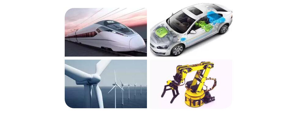 高鐵、新能源汽車、風(fēng)力發(fā)電、機(jī)器人、5G基站用IGBT模塊 